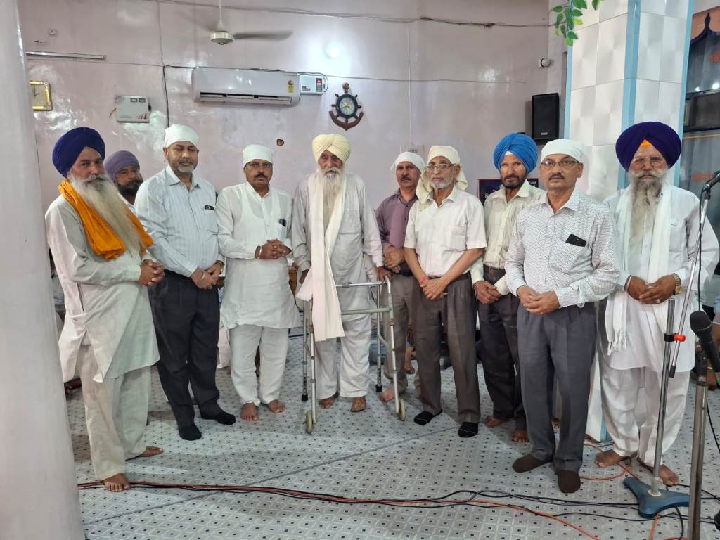 Family of Body Donor Mata Gurpal Kaur of Village Jhingran Banga Honored
